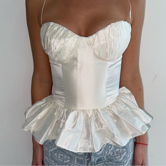 ROZIE CORSETS white corset - Picture 2 of 6